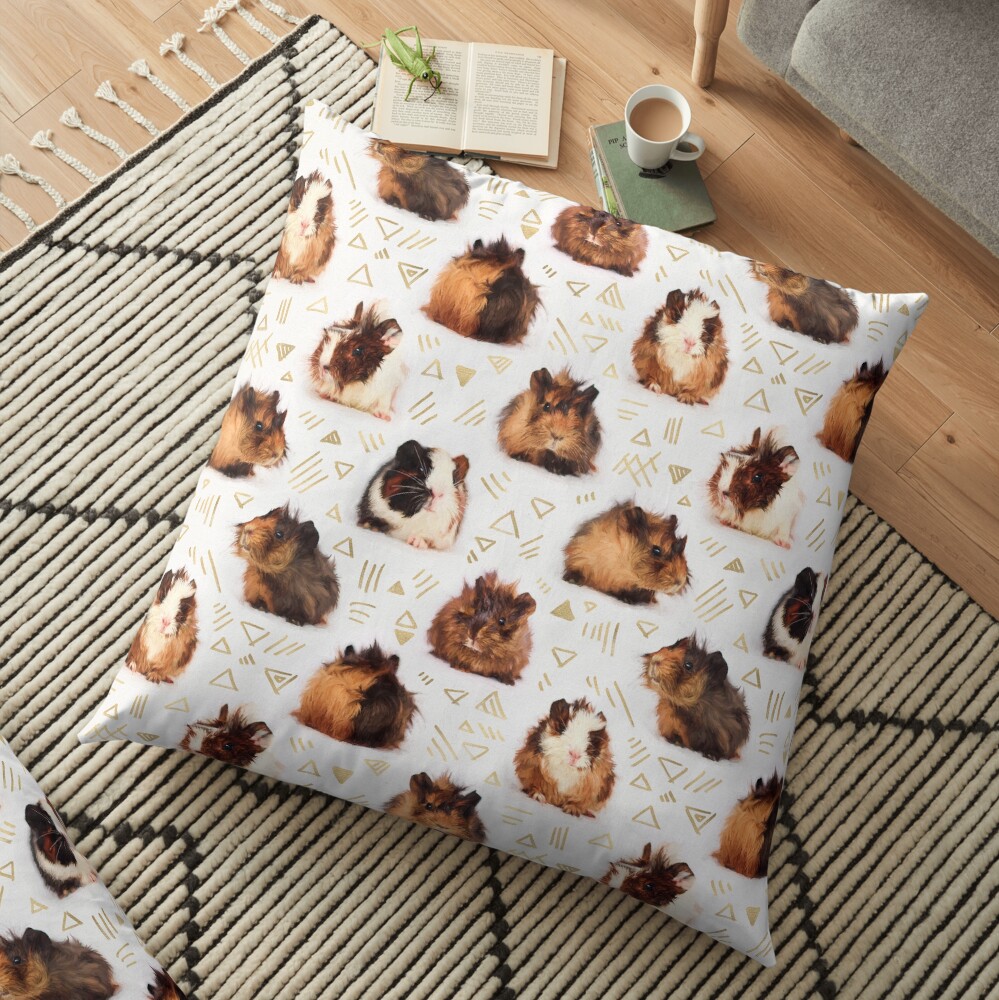 The Essential Guinea Pig Floor Pillow