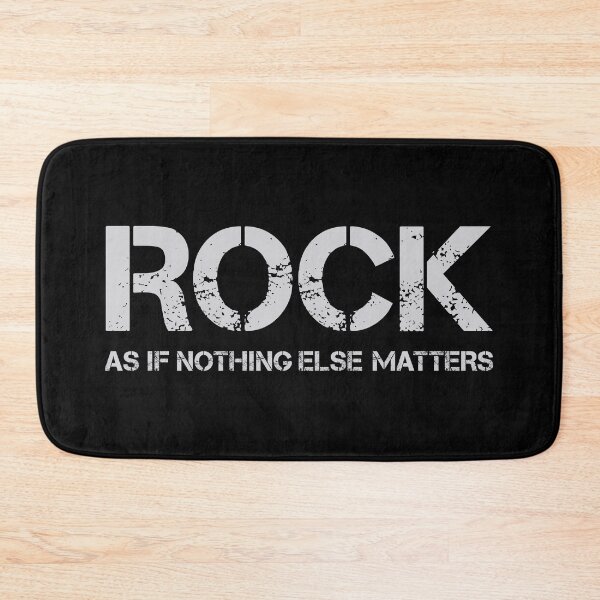 Item preview, Rock as if nothing else matters designed and sold by ilexdesigns.