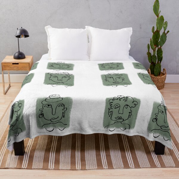 Item preview, Green faces designed and sold by milyhne.