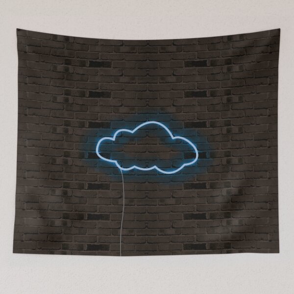 Item preview, Blue Cloud Neon designed and sold by abirose30.