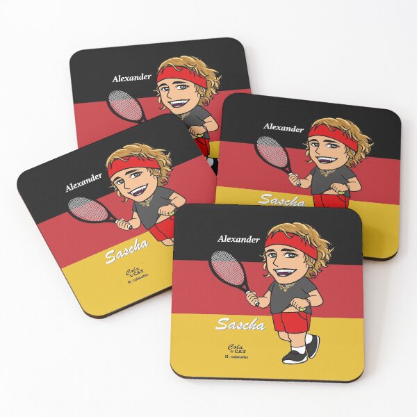 Item preview, Cute Sascha Alexander Zverev designed and sold by Colacatlee.