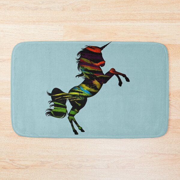Item preview, Dreaming  of unicorns in the rainbow sky-digital art designed and sold by Ithildiel.
