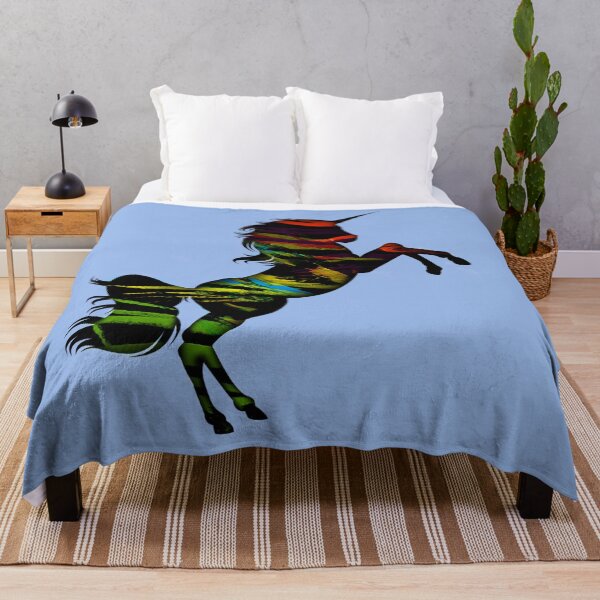 Item preview, Dreaming of unicorns in the rainbow sky-digital art designed and sold by Ithildiel.