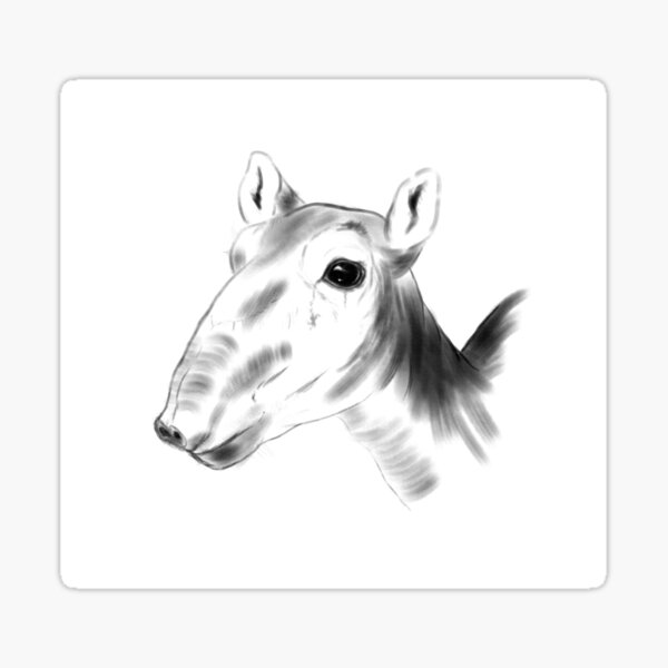 Aperçu de l'œuvre Antilope sumie saiga créée et vendue par ladyshekk.