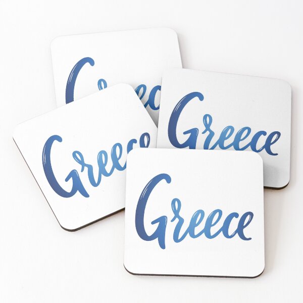 Item preview, Greece Hand Drawn Lettering Name Growing Up Greek designed and sold by ProjectX23.