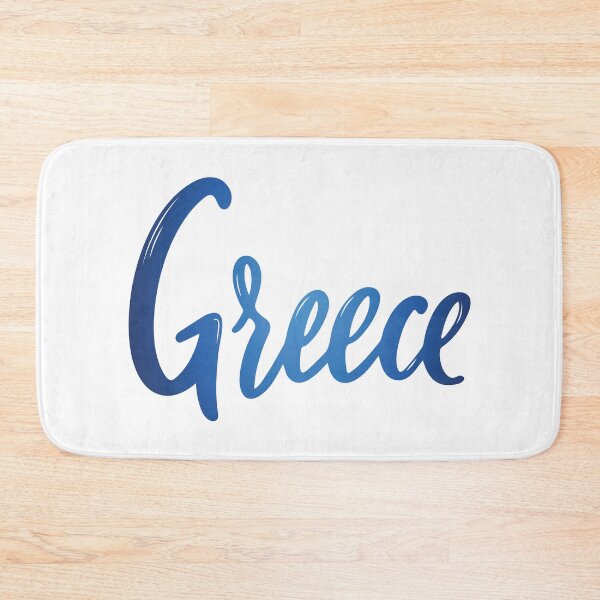 Item preview, Greece Hand Drawn Lettering Name Growing Up Greek designed and sold by ProjectX23.