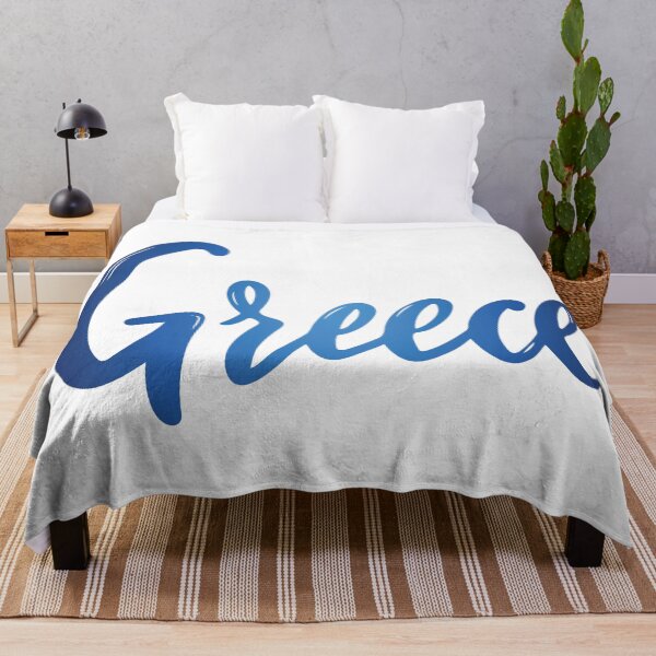 Item preview, Greece Hand Drawn Lettering Name Growing Up Greek designed and sold by ProjectX23.