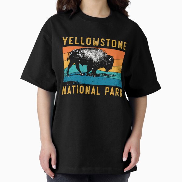 Item preview, Vintage Yellowstone National Park Gifts Usa Bison Buffalo designed and sold by mrsmitful.
