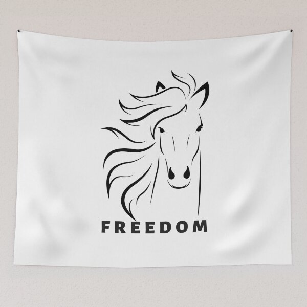 Item preview, Horse and freedom designed and sold by happystorehs.