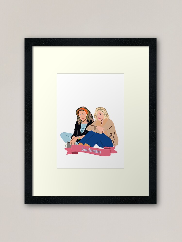 "Grace and Frankie" Framed Art Print for Sale by Srarbuck Redbubble