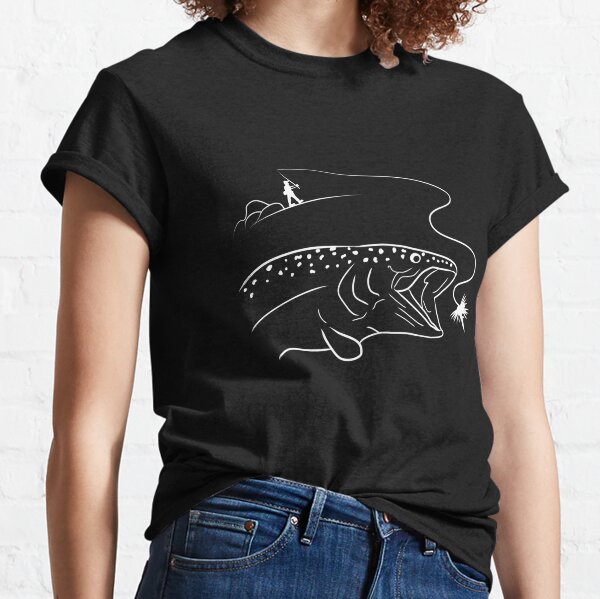 Fly Fishing Flies MS|Color T-Shirt: Women