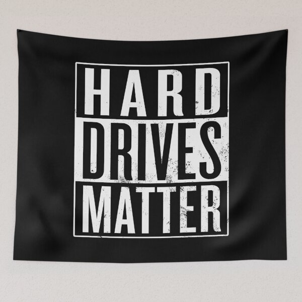 Item preview, Hard Drives Matter designed and sold by itsHoneytree.
