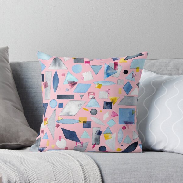 Item preview, Geometric Shapes Pink designed and sold by ninoladesign.