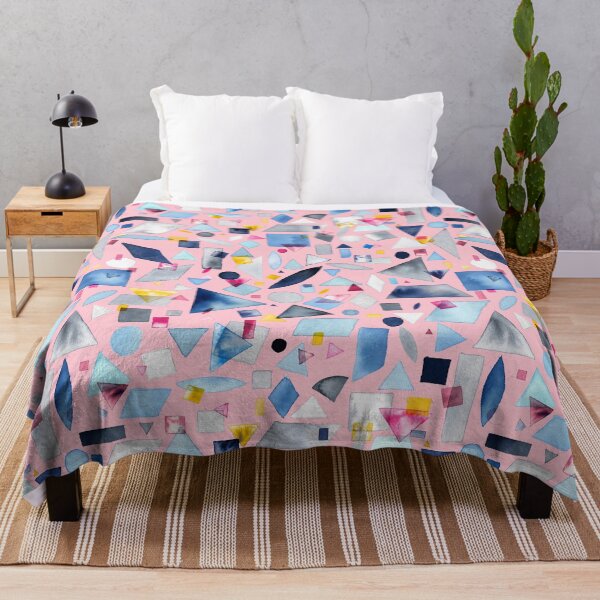 Item preview, Geometric Shapes Pink designed and sold by ninoladesign.