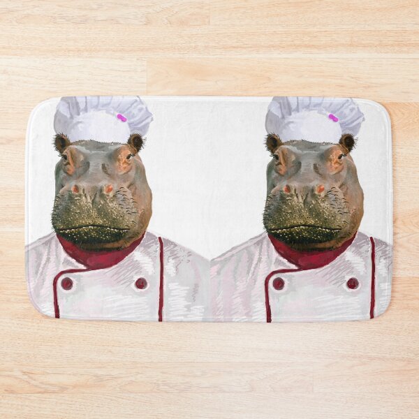 Item preview, Madame Hippo the Chef designed and sold by tqueen.