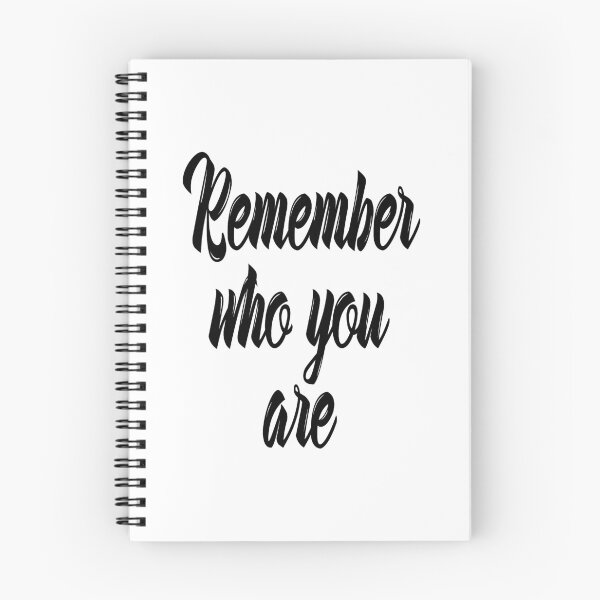Item preview, Remember Who You Are Inspirational Quote designed and sold by ProjectX23.