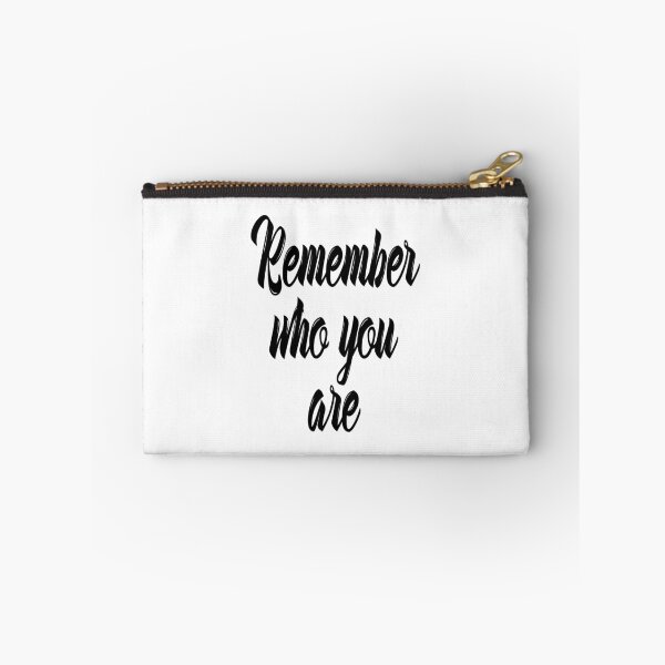 Item preview, Remember Who You Are Inspirational Quote designed and sold by ProjectX23.