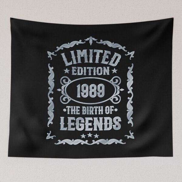 Item preview, Born 1989 - Legends Birthday Funny Gift designed and sold by Dubbra.