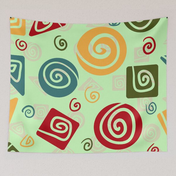 Item preview, TRIBAL ABSTRACT PATTERN designed and sold by MallsD.