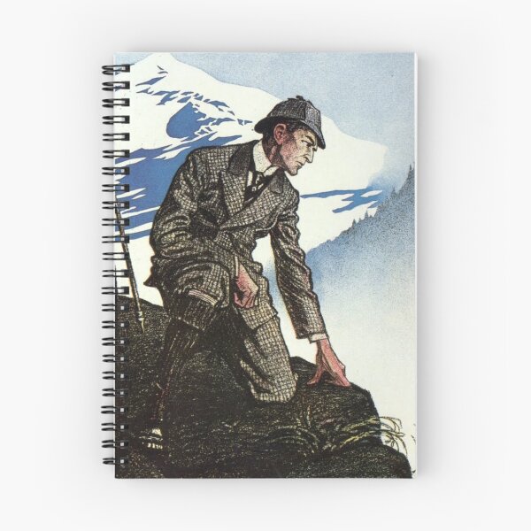 Item preview, Return Of Sherlock Holmes (Vintage Illustration - Frederick Dorr Steele) designed and sold by CrimeLab.
