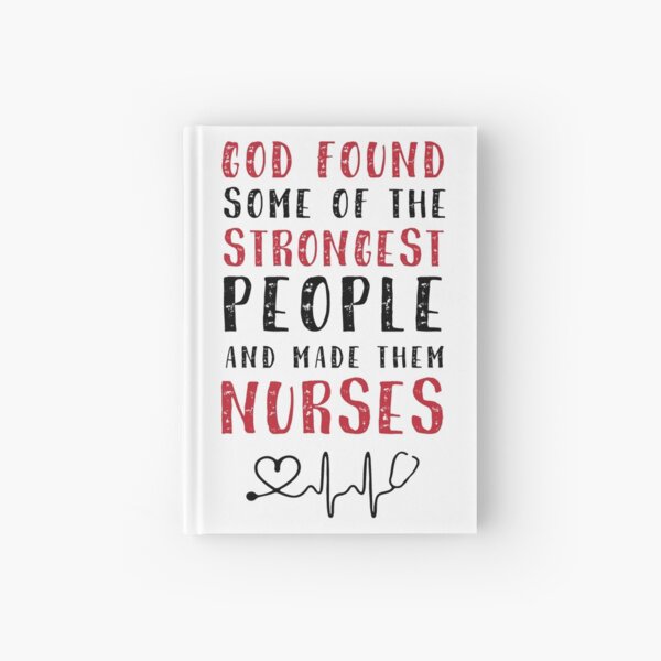 Nurse Strong Hardcover Journal