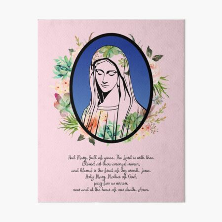 Blessed Virgin Mary Prayer Card – Holy Heroes