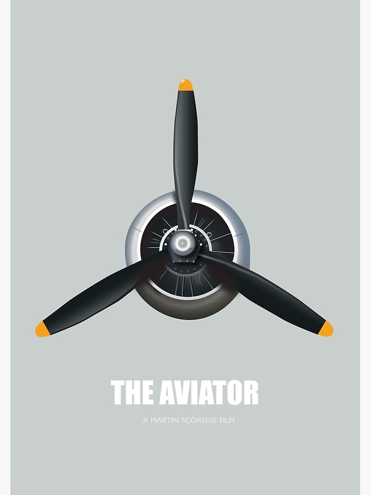 The Aviator - Alternative Movie Poster by MoviePosterBoy