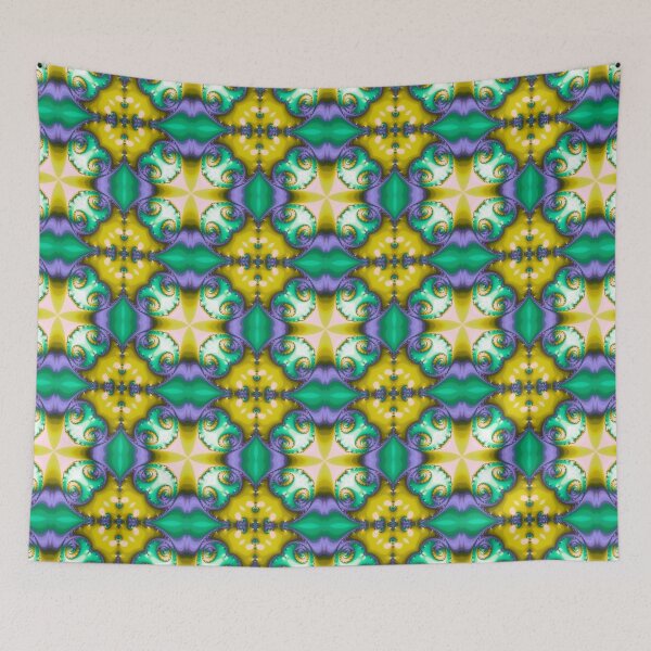 Item preview, blue green pattern designed and sold by MallsD.