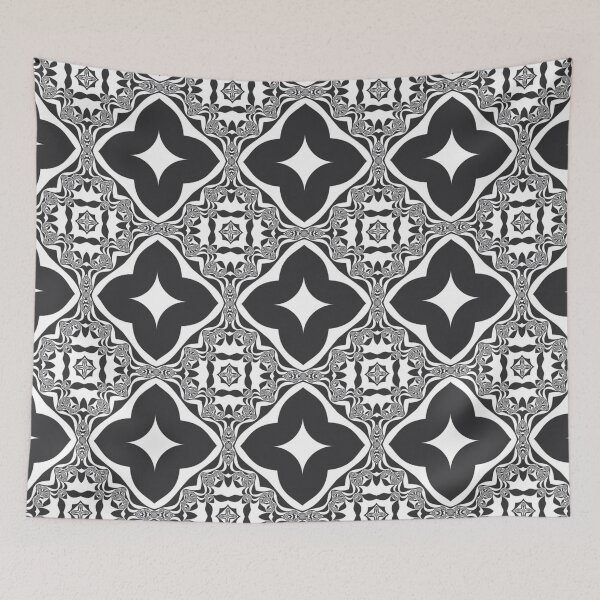 Item preview, BLACK AND WHITE PATTERN designed and sold by MallsD.