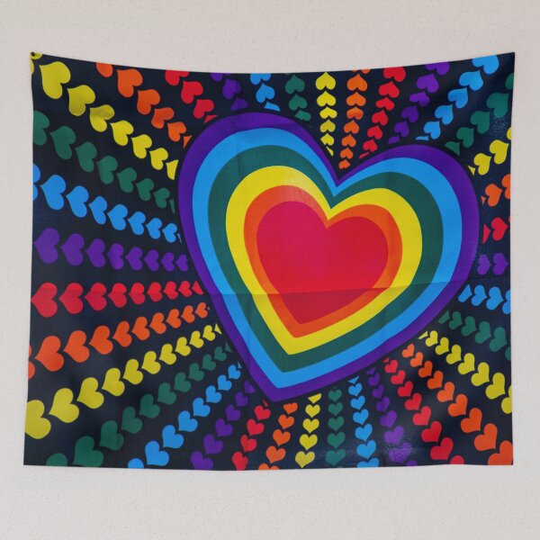 Item preview, RETRO HEARTS designed and sold by MallsD.