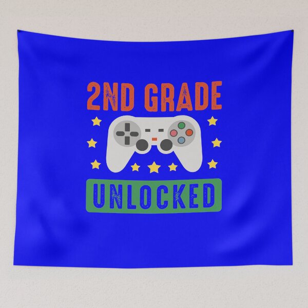 Item preview, 2nd Grade Unlocked Back to School for Kids Boys Girls designed and sold by Hananiah Merch.