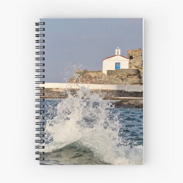 Item preview, Church and waves in Greece designed and sold by petrosdeme.