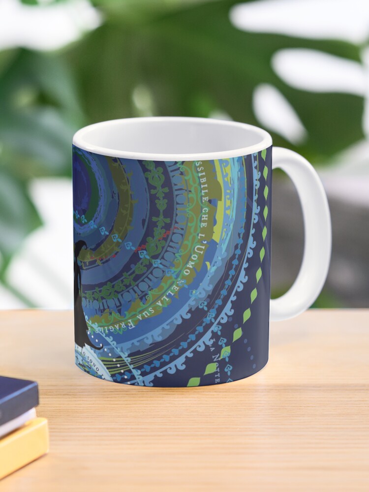 Thumbnail 1 of 6, Coffee Mug, Mandala Moon designed and sold by LGiol.