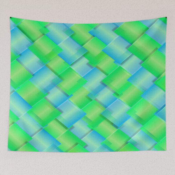 Item preview, BLUE GREEN PATTERN  designed and sold by MallsD.