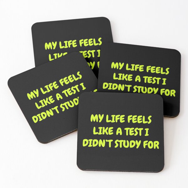 Item preview, Life is a test designed and sold by lowercasev.
