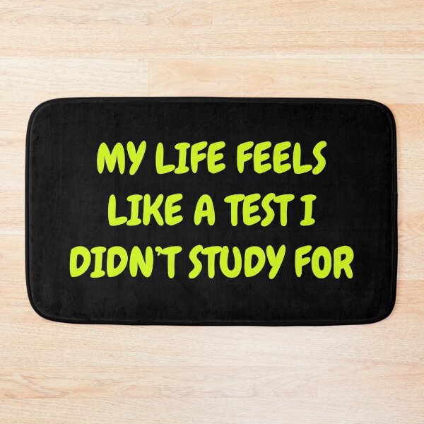 Item preview, Life is a test designed and sold by lowercasev.