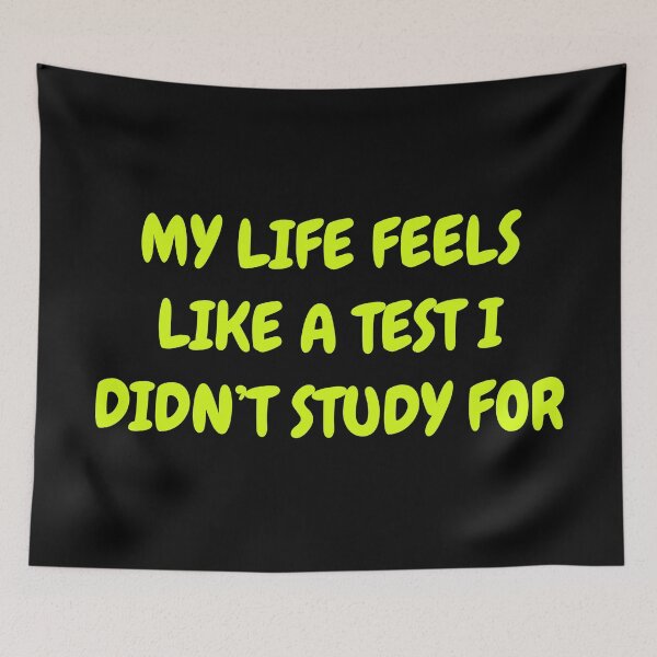 Item preview, Life is a test designed and sold by lowercasev.