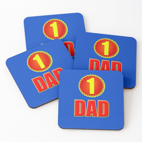 Item preview, Number 1 Dad - Father's Day T-Shirt Sticker Greeting Card designed and sold by deanworld.