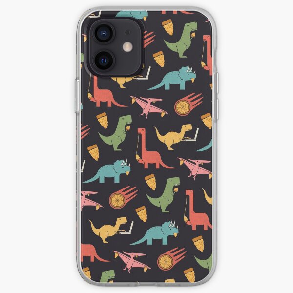 Pizza Dinos iPhone Soft Case