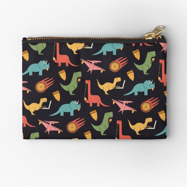 Pizza Dinos Zipper Pouch
