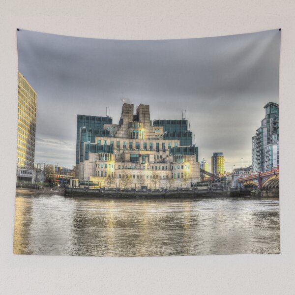 Item preview, SIS Secret Service Building London designed and sold by Londonimages.