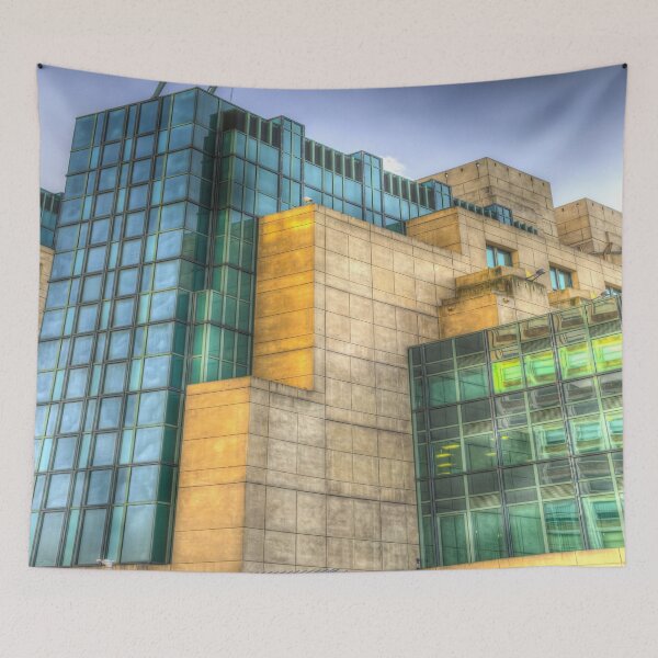 Item preview, SIS Secret Service Building London designed and sold by Londonimages.