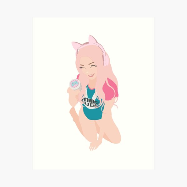 Belle Delphine Instagram Art Prints for Sale