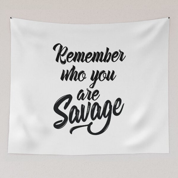 Item preview, Remember Who You Are Inspirational Quote designed and sold by ProjectX23.