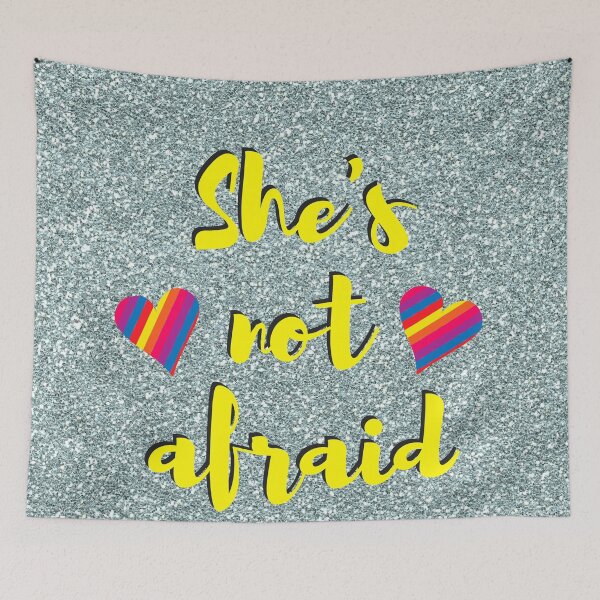 Item preview, she is not afraid designed and sold by MallsD.