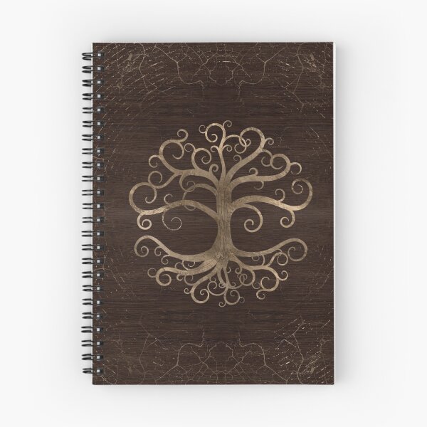 Item preview, Tree of life Gold on Wooden Texture designed and sold by k9printart.