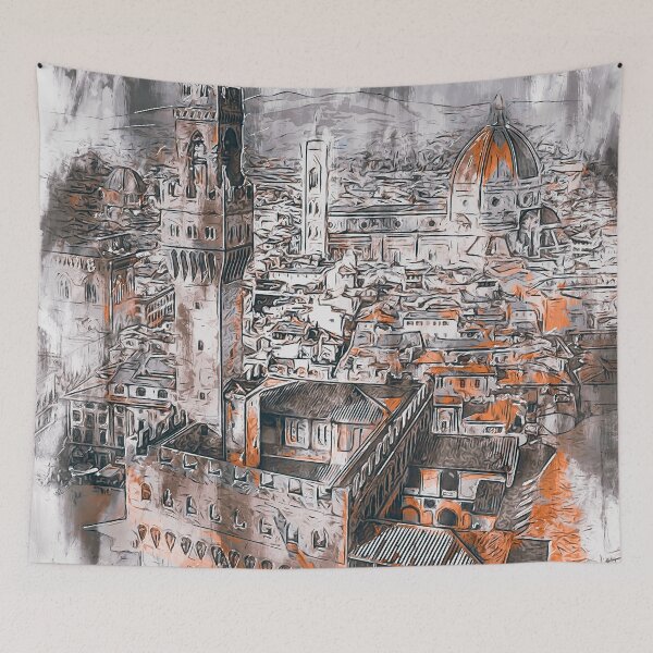 Item preview, Florence Cityscape designed and sold by AM FineArtPrints.