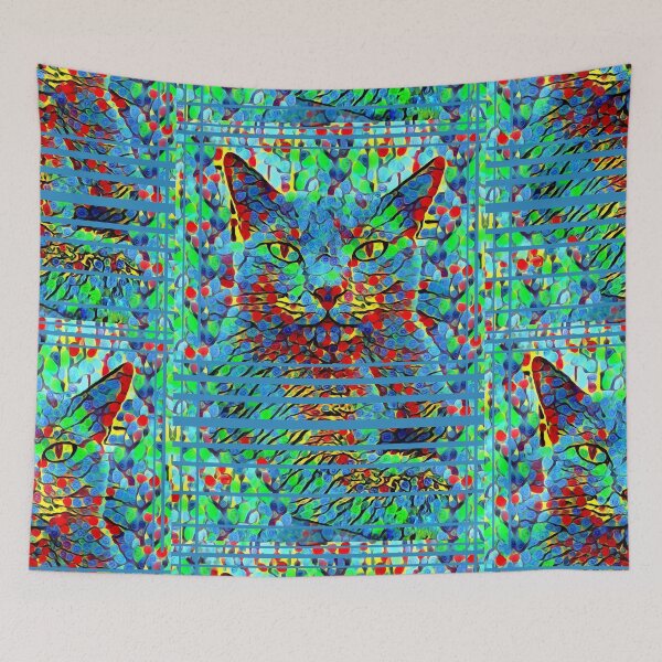 Item preview, CAT POINT PAINTING designed and sold by LioTou.