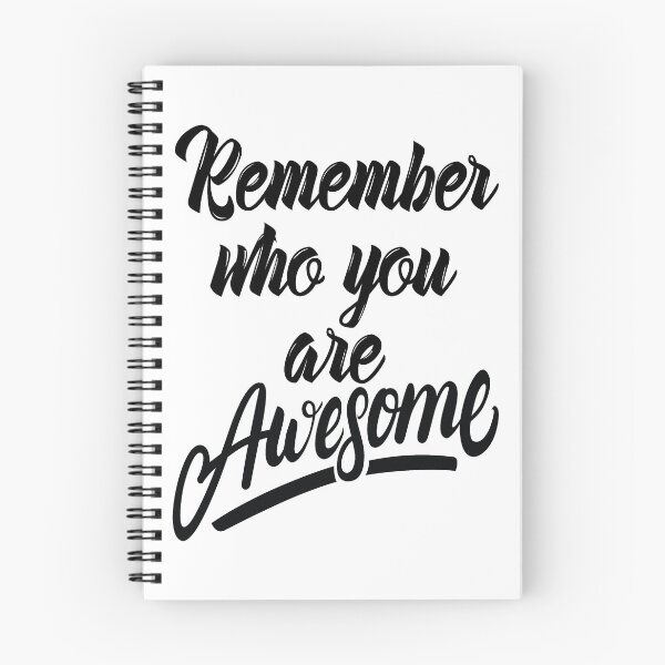 Item preview, Remember Who You Are Awesome Inspirational Quote designed and sold by ProjectX23.