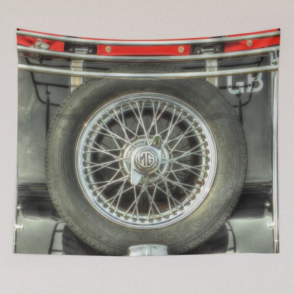 Item preview, Rueda de repuesto MG Retro Vintage designed and sold by Catchavista.